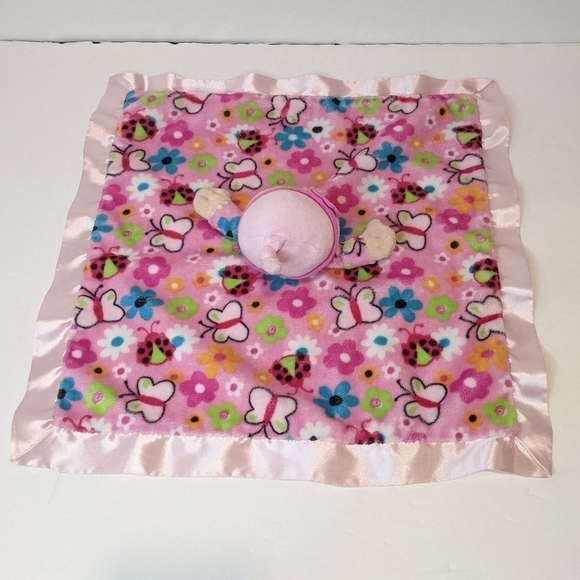 DOUGLAS Baby Pink girl doll security blankets lovey - Picture 4 of 6